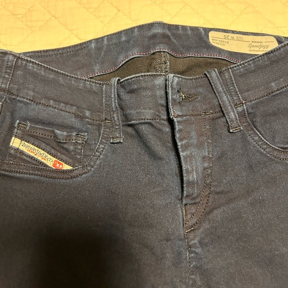Diesel dark denim jeans size 25 - Picture 2 of 5